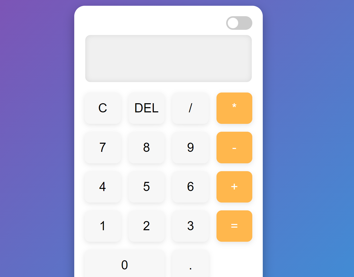 Calculator Project